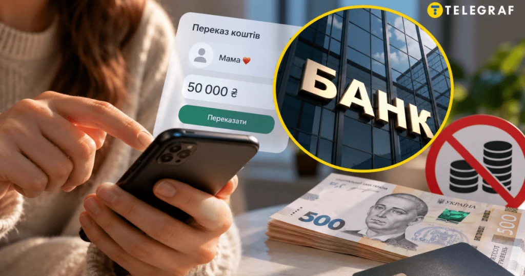 Перекази з картки можуть обмежити до 50 тисяч грн на місяць: кого це стосується